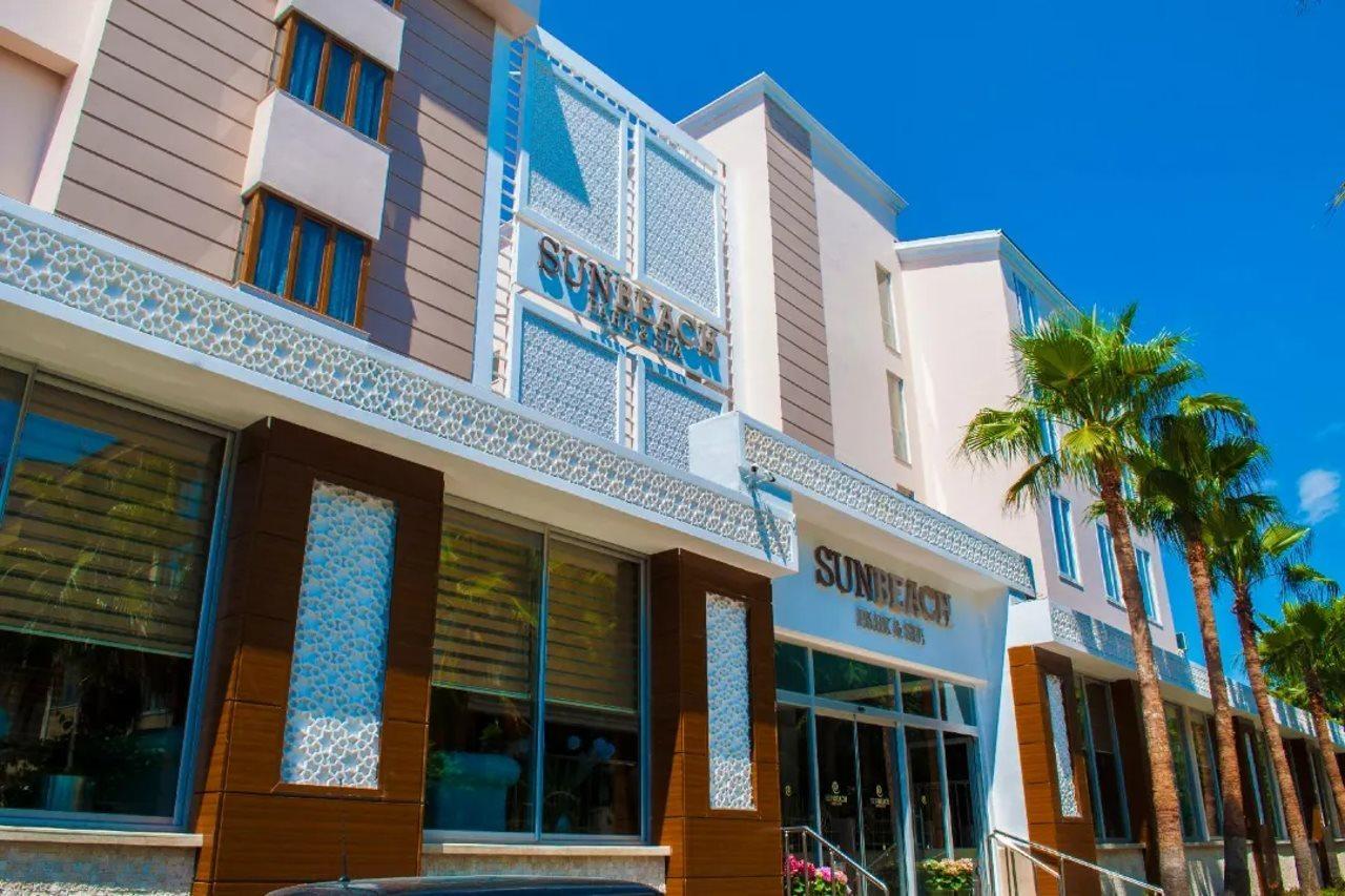 Sun Beach Hotel Side Exterior foto